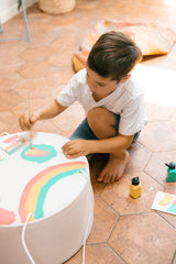 Paint DRUM - נדנדה שאפשר לצייר עליה