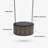 Drum ethnic - black & white