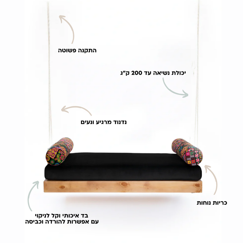 הזמנה מוקדמת ליריד החלומות Bench ecstatic black